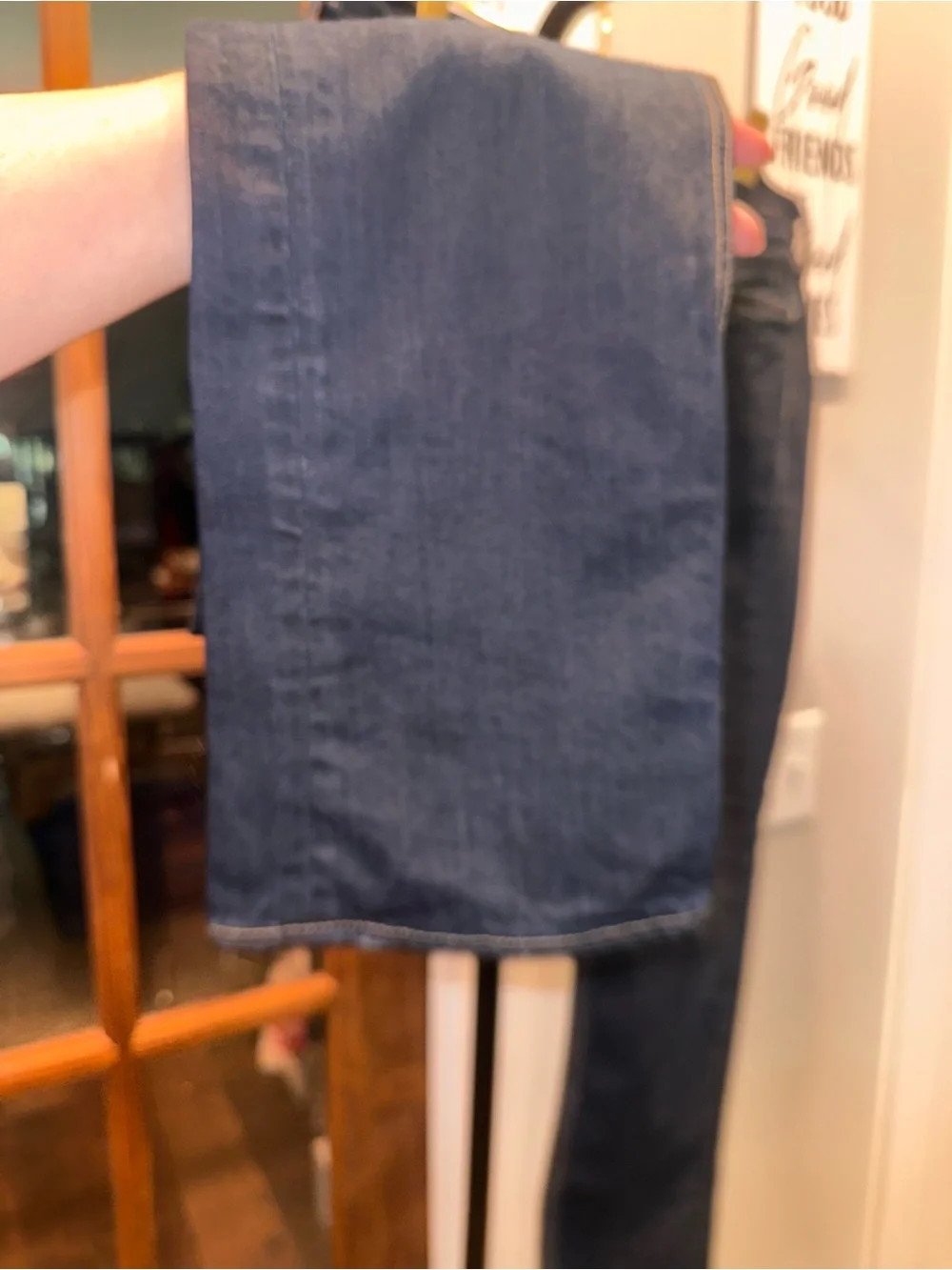 J Crew Matchstick Size 29S Dark Wash Straight Leg‎ Jeans